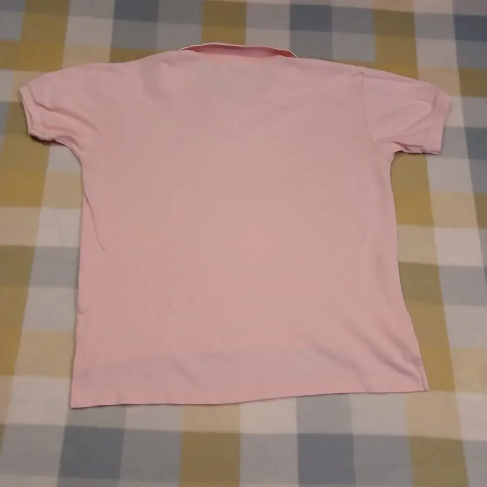 Polo Ralph Lauren Men's Salmon Pink Short Sleeve Polo Shirt M